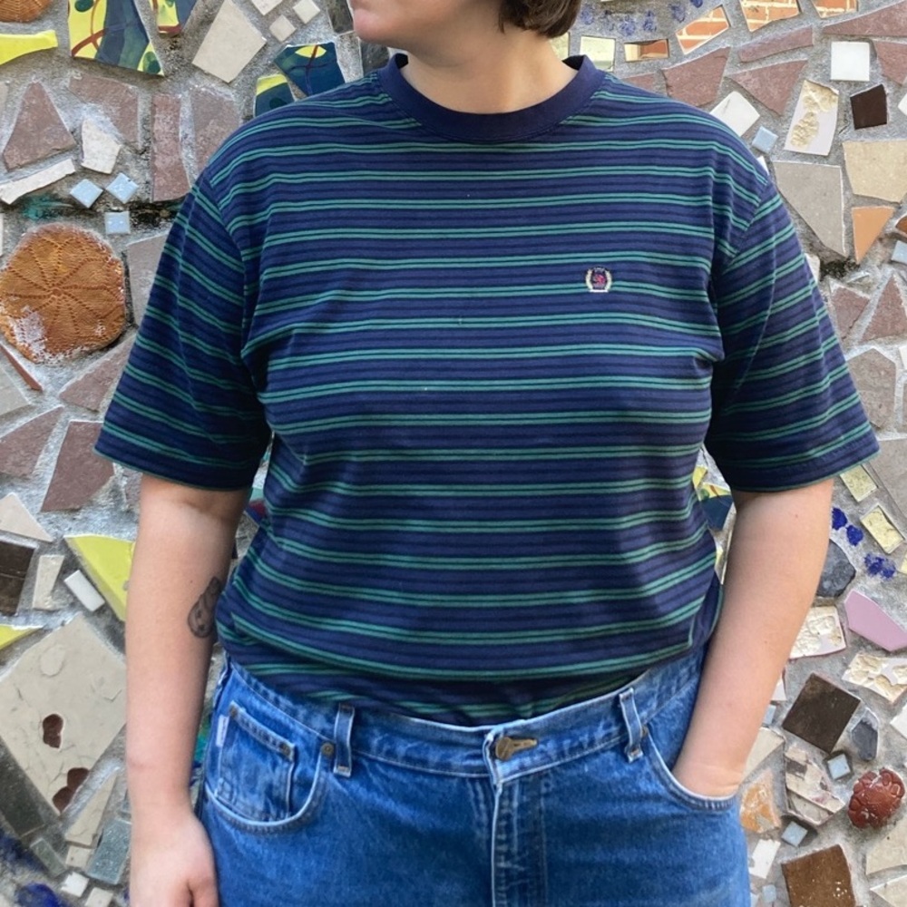 Vintage Tommy Hilfiger striped t-shirt